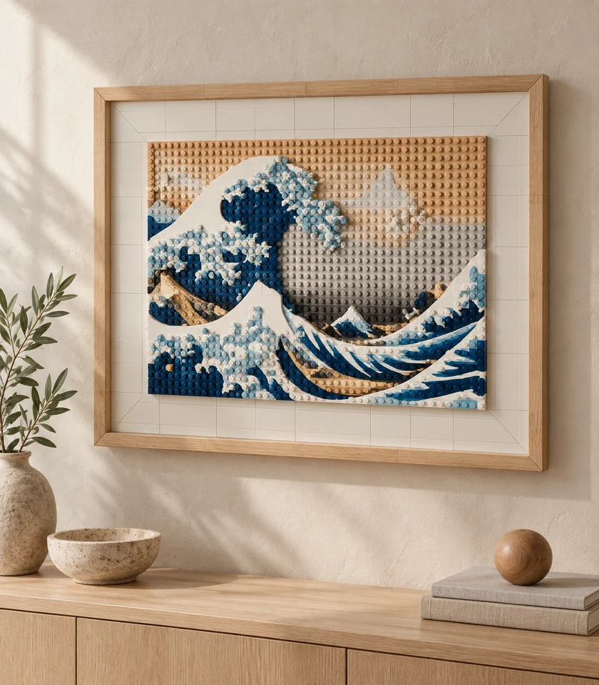 艺术系列积木主题展陈